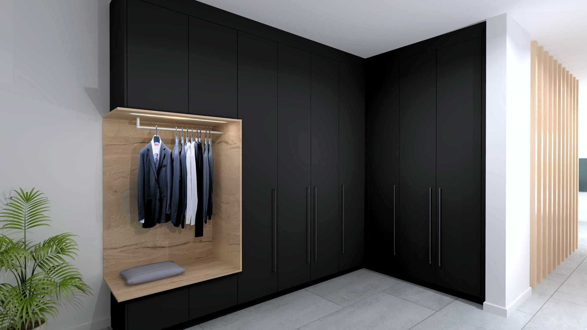Walk-in robes by Chris Mitchell