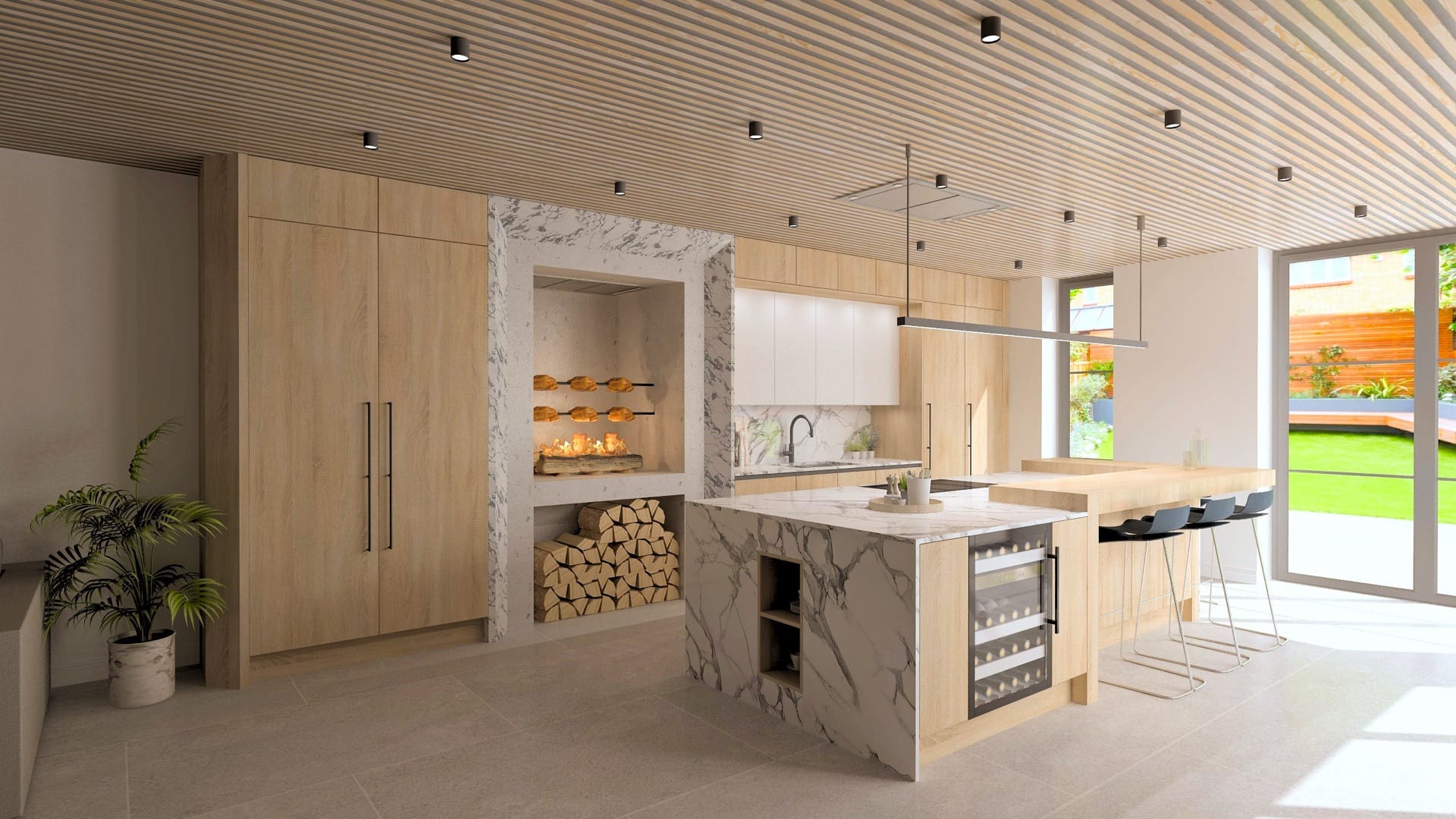 Mod Kitchen, Spit, by Chris Mitchell