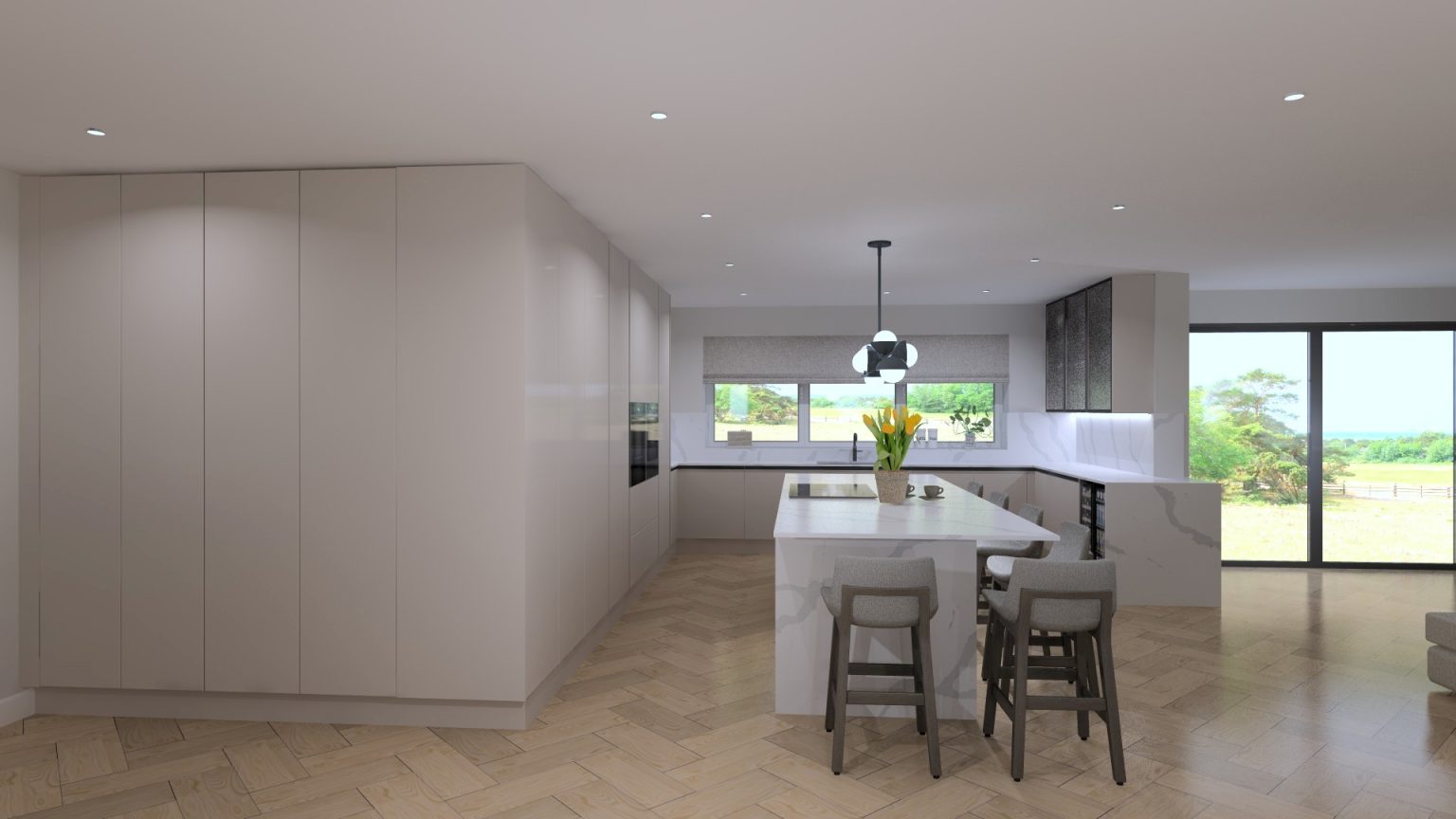 Indie residence kitchen II, by Faye Newman